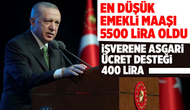 ENDÜŞUK EMEKLİ MAAŞI 5.500.00 TL OLDU