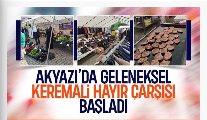 KEREMALİ HAYIR ÇARŞISINA BÜYÜK İLGİ 14.05.2026