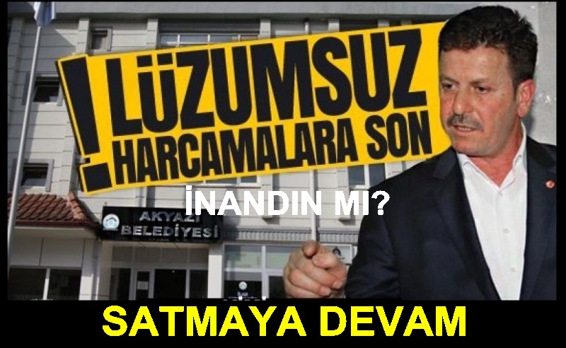 AKYAZI BELEDİYESİ, KAPALI TEKLİF USULÜ SATIŞ HALESİ 28.07.2026