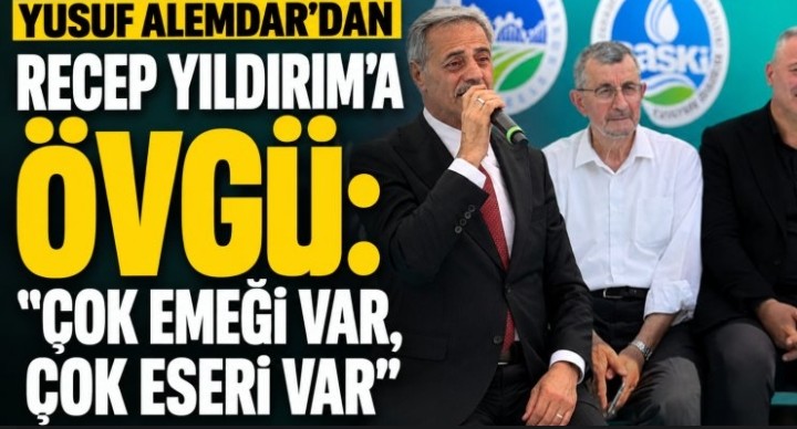 ALEMDAR’DAN RECEP YILDIRIM’A ÖVGÜ 21 08.20268