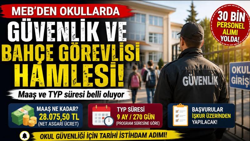 OKUL BAHÇE GÖREVLİSİ UYGULAMASI 21.08.2026