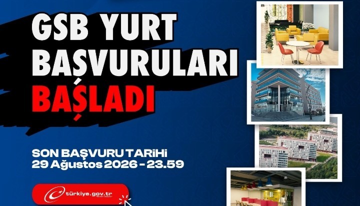 KYK YURT KAYITLARI BAŞLADI 25.08.2026