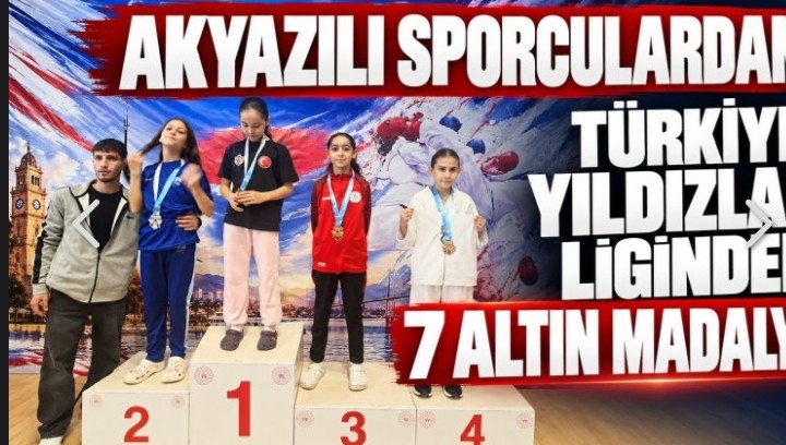 AKYAZILI KARATECİLERDEN 13 MADALYA 12.10.2026